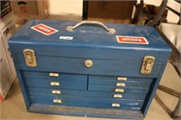 METAL TOOL CHEST WITH CONTENTS