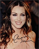 Elizabeth Hurley signed photo