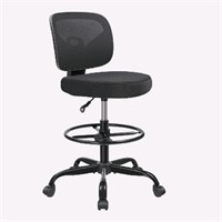 Ergonomic Drafting Chair with Adjustable Foot Ring