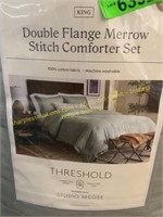 Threshold king 3 pc comforter (?complete?)