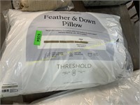 Threshold feather & down pillow