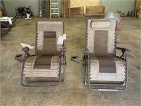 Oversized Zero Gravity Chair/Lounger Set