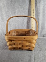 HAND WOOVEN  LONGABERGER BASKET