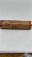 Roll 1909-1919 wheat pennies