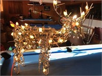 Lighted small Reindeer- about 2 ft tall