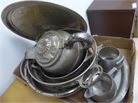 Silver toned items