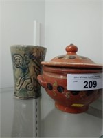 (2) Pcs Southwestern Pottery