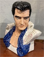 Vintage Elvis Bust Statue
