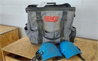 SENCO HEAVY DUTY BAG WITH THINK RUBBER KNEE PADS