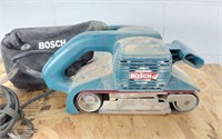 BOSCH 1272 BELT SANDER- WITH DUST BAG AND EXTRA