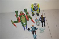 Vintage Toys Exo Squad, Imaginex, Sectaurs