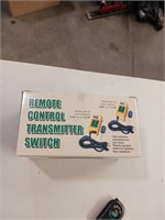 Remote control transmitter switch