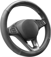COFIT Steering Wheel Cover - Black M (37-38cm)