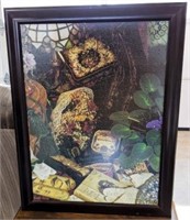 Framed Puzzle w/Victorian Theme