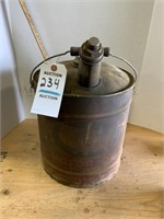 Vintage Co-op Motor Oil 5 Gal Can