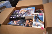 Box of VHS Movies