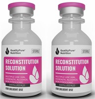 2 Pack of (30 mL) Quality Reconstitution Solution