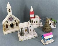 Good Old Paper Christmas Village