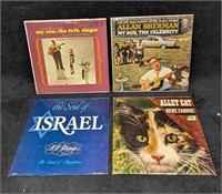 4 Allan Sherman Alley Cat 101 Strings LPs