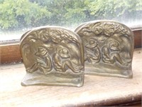 4" Iron bookends