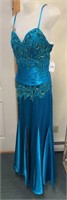 Turquoise, interlude, dress size small