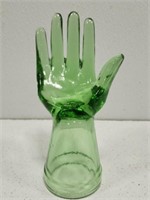 Gorgeous Green Glass Hand Decor