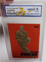 344 - 1997-98 FLEER 23KT GOLD TIM DUNCAN CARD (C64