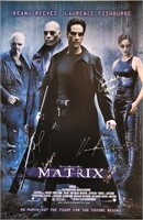 Matrix Keanu Reeves Autograph Poster