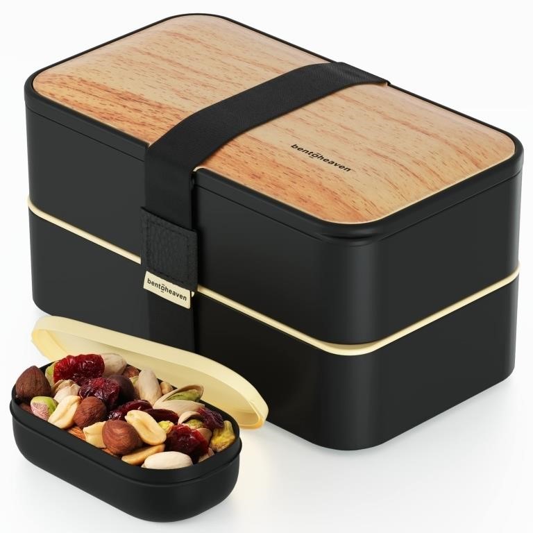 Premium Bento Lunch Box in 8 Modern Colors, 2 Comp