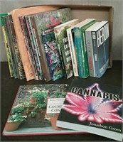 Box-Books On Foliage, Bonsai, Opium, Others