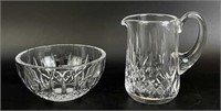 Waterford Crystal Lismore Bowl & Pitcher