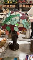 Lamp, Tiffany style globe