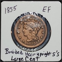 1855 US Large Cent