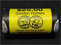 2008 P Sacagawea Native American Dollar $25 Roll