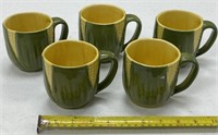 5 - Shawnee Corn Pattern Coffee Mugs
