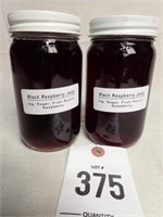 (2) Pints Amish Black Raspberry Jelly