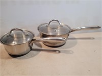 Small & Medium Stainless Steel Pots