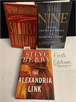 ASSORTED BOOKS ALL FIRST EDITIONS