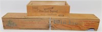 * 3 Vintage Cheese Boxes - 2 Windsor Club by
