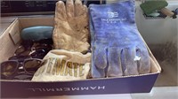 Men’s Suede and leather work gloves. X-Large