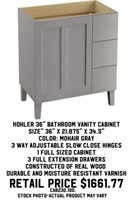 Kohler 36" Bathroom Vanity Cabinet