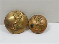 WW2 Royal Corps of Signal Buttons Brass