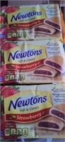 3 full size packs of strawberry fig newton's