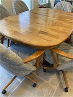 American made Lovely table and 6 chairs