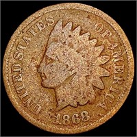 1868 Indian Head Cent NICELY CIRCULATED