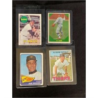 (4) Vintage Baseball Stars/hof