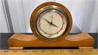 Vintage Wooden Terger clock (10"W x 5"H) Made