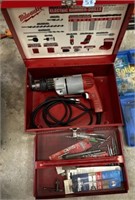 Milwaukee Heavy Duty Electric Hammer Drill & bits
