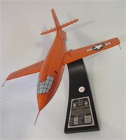 1/32 Scale rocket research plane signed Chuck