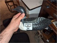 Loon Carving